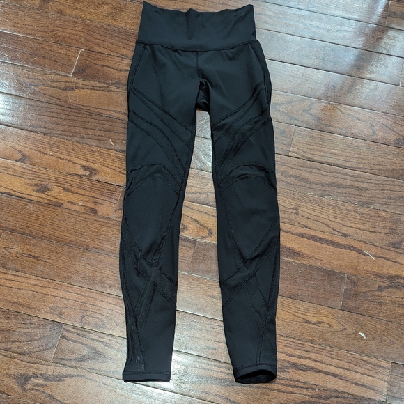 Lululemon Wunder Under High-Rise Tight *Mesh 28" Black - Picture 5 of 9